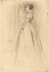 Fløjlskjole, 1873. af James Abbott McNeill Whistler