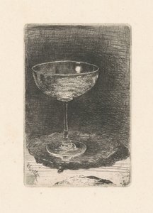 Vinglasset, 1859. af James Abbott McNeill Whistler