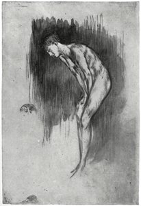 Tillie, en model, 1873 1904. af James Abbott McNeill Whistler