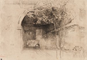 Færge, 1879-1880. af James Abbott McNeill Whistler