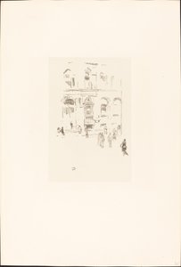 Victoria Club, 18791887. af James Abbott McNeill Whistler