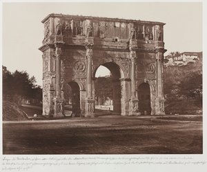 Konstantinbuen, Rom, ca. 1858.