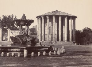 Tempel for Vesta og springvand, Rom