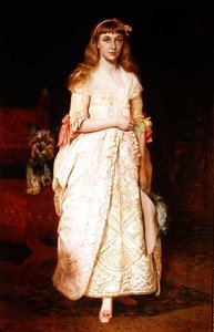 Rose: Portræt af Miss Rose Fenwick af James Archer