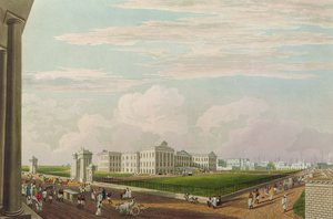 A View of Government House, Calcutta, 1826, indgraveret af Robert Havell den Yngre (1793-1878) (akvatinte)