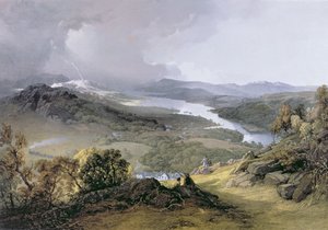 Windermere: fra Orrest Head af James Baker Pyne