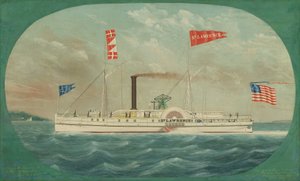 Dampskib St. Lawrence, 1850.
