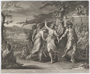 En græsk høstfest, eller taksigelse til landets guder, Ceres, Bacchus osv.