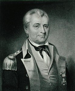 General Lachlan McIntosh (1727-1806), graveret af Henry Hoppner Meyer (1782-1847) (gravering) af James Barton (after) Longacre