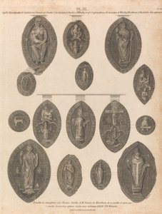 Seals of Whalley Abbey af James Basire