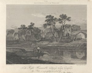 Whalley Abbey (nærmere udsigt) af James Basire