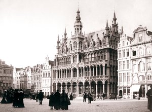 Markedspladsen, Bruxelles, 1898.