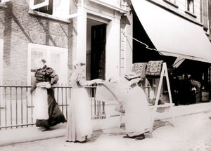 Kvinder, Rotterdam, Holland, 1898