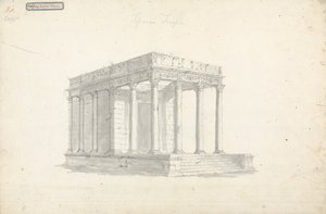 Pl. VIII Jupiters tempel i Theben af James Bruce