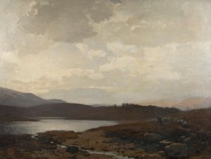 Dinnet Moor (olie på lærred)