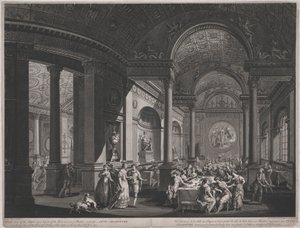 Fete Champetre, 9. juni 1774 (Inde i nadverstuen)