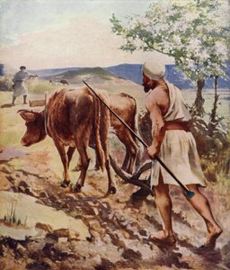 Pløjning i nærheden af Nazareth af James Clark