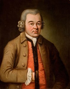 Portræt af Christopher Fuller d.1786, 1750-1780. af James Coleman