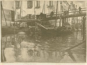 En sort kanal af James Craig Annan