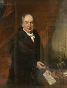 Portræt af pastor Thomas Roberts, ca. 1835 (olie på lærred)