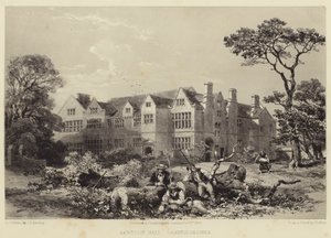 Sawston Hall, Cambridgeshire af James Dafforne