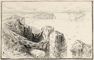 Normandiets klipper, nær Etretat
