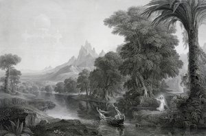 Livets rejse: Ungdom, ca. 1855