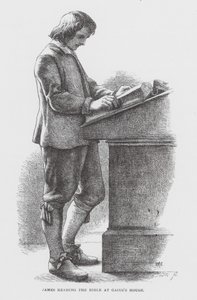 Jakob læser i Bibelen i Gaius