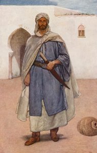 Shakespeares Købmanden i Venedig: Prinsen af Marokko (farvelitografi) af James Dromgole Linton