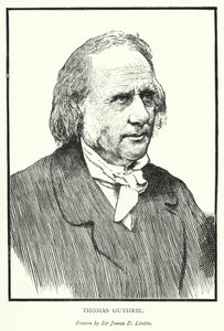 Thomas Guthrie (gravering) af James Dromgole Linton