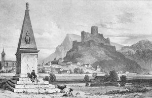 Almanza. Slagfelt, 1823.