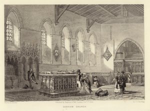 Cobham Church (lithotint)