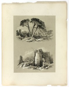 Frejus og Pennard Castle, fra Picturesque Selections