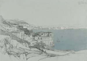 Napoli fra Strada Nouva, 26. november 1830 af James Duffield Harding