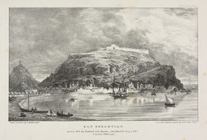 San Sebastian af James Duffield Harding
