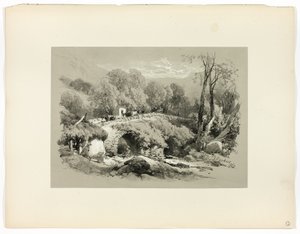 South Brent, Devon, fra Picturesque Selections af James Duffield Harding