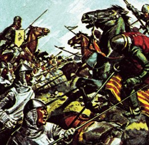 Slaget ved Bannockburn af James Edwin McConnell