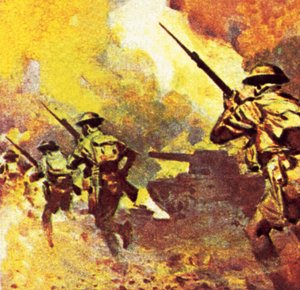 General Montgommerys tropper i Nordafrika