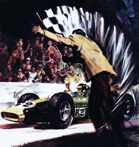 Jim Clark vinder Amerikas store løb af James Edwin McConnell