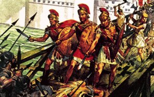 På Tiber-broen af James Edwin McConnell