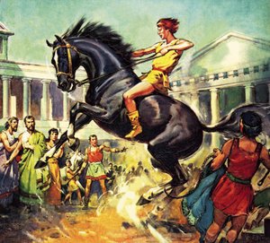 Tæmningen af Bucephalus af James Edwin McConnell