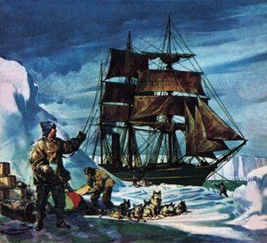 Terra Nova i Antarktis af James Edwin McConnell