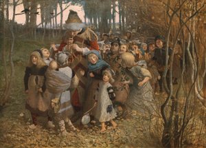 The Pied Piper of Hamelin, 1881, c1930.