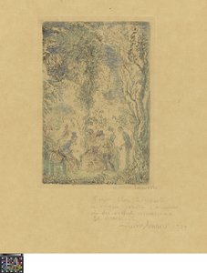 Der Liebesgarten af James Ensor