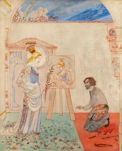 Die tröstende Jungfrau af James Ensor