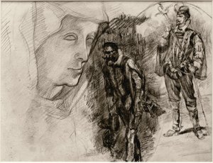 Don Quixote af James Ensor