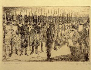 Frankrig, Napoleons farvel af James Ensor