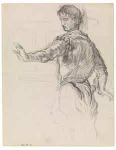 Hamlet (konte på papir) af James Ensor