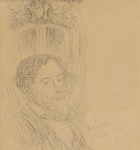 Mit portræt af James Ensor