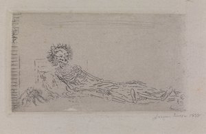 Mit portræt i 1960 af James Ensor